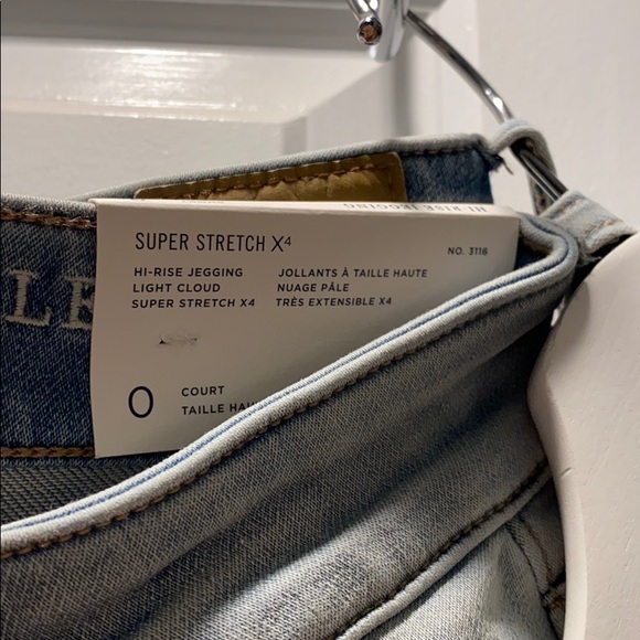 Sold NWT AMERICAN EAGLE HI RISE LEGGING 0 SHORT - Picture 3 of 5